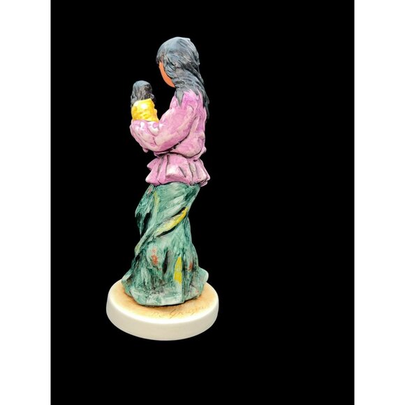 Adoring Mother 1997 Goebel DeGrazia Ltd Ed Porcelain Figurine #10-447-19 - MINT - Picture 6 of 12